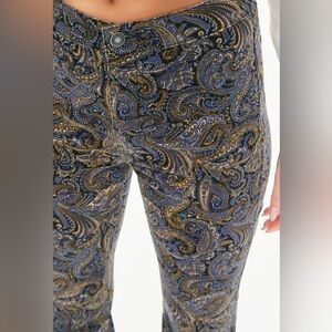 Forever 21 velvet flair pants